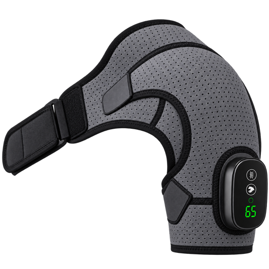 Electric heated shoulder brace